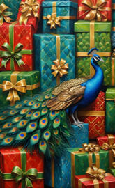 Showing off for Christmas