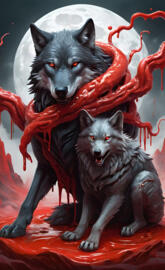Bloody wolves