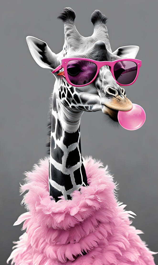cool giraffe