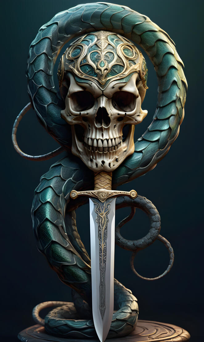 Serpent and Skull