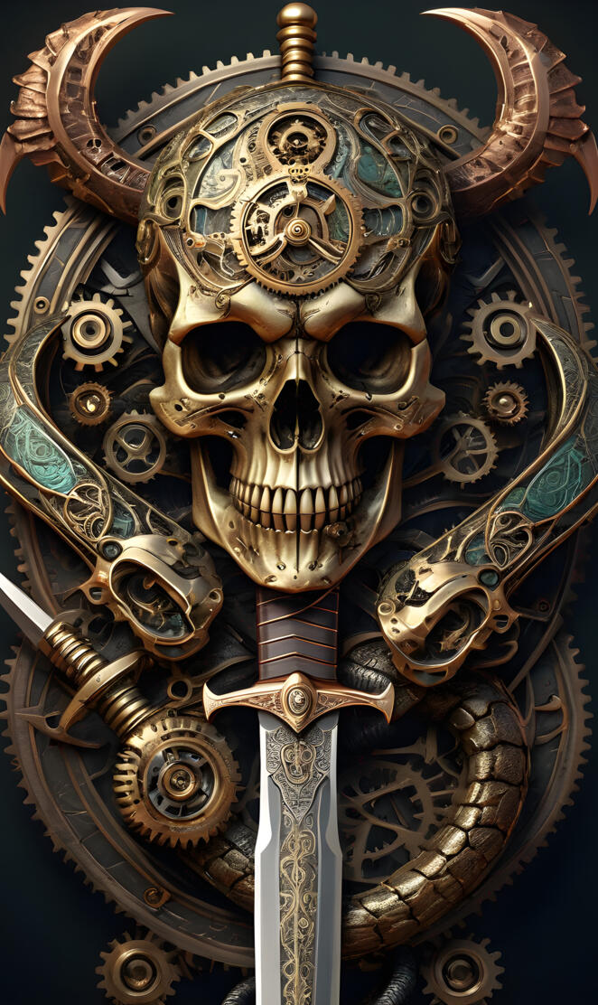 Skull n Punk-Sword