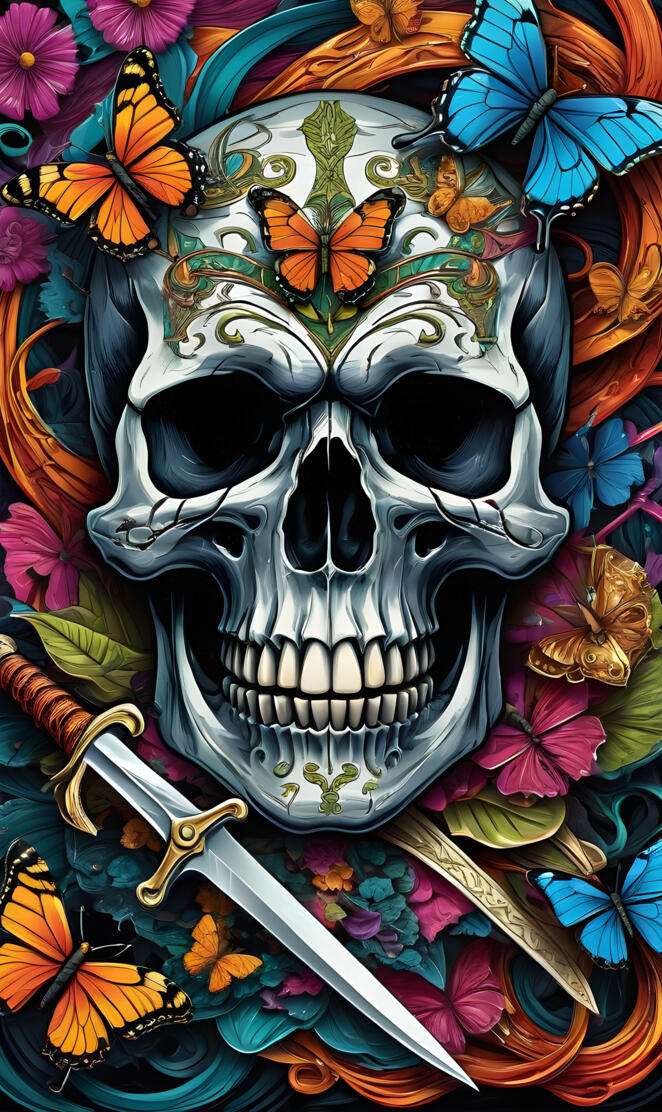 A Pop Art Skull Addition