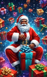 awesome hip-hop santa