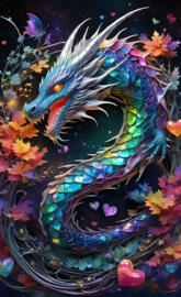 a colorful fish in a bowl