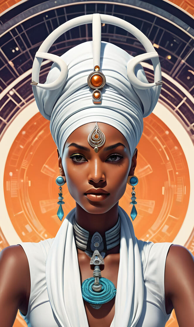 Brown Skinned Woman In A Yoga Pose Wearing A Ankh 💕