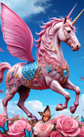 a unicorn with wings and unicorns