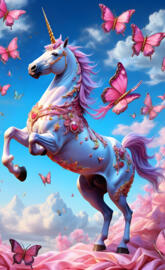 a unicorn with wings and unicorns