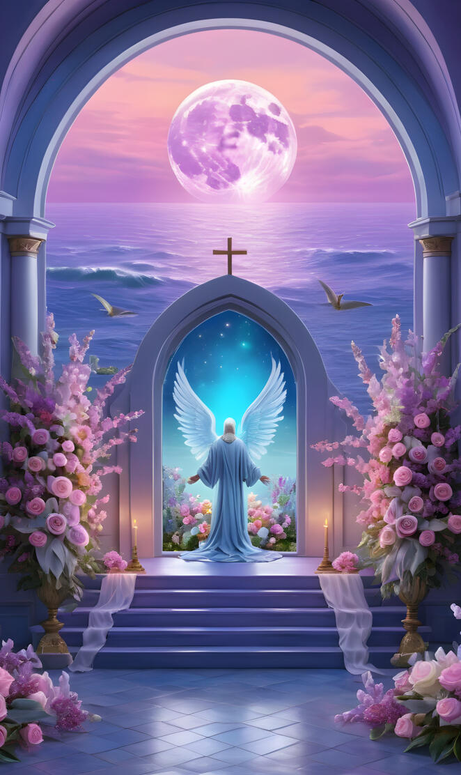 St. Jude and The Holy Spirit, the sea of Galilee, synergybydesign