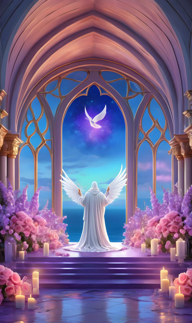 St. Peter and The Holy Spirit, the sea of Galilee, synergybydesign