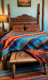 Southwest style bedroom