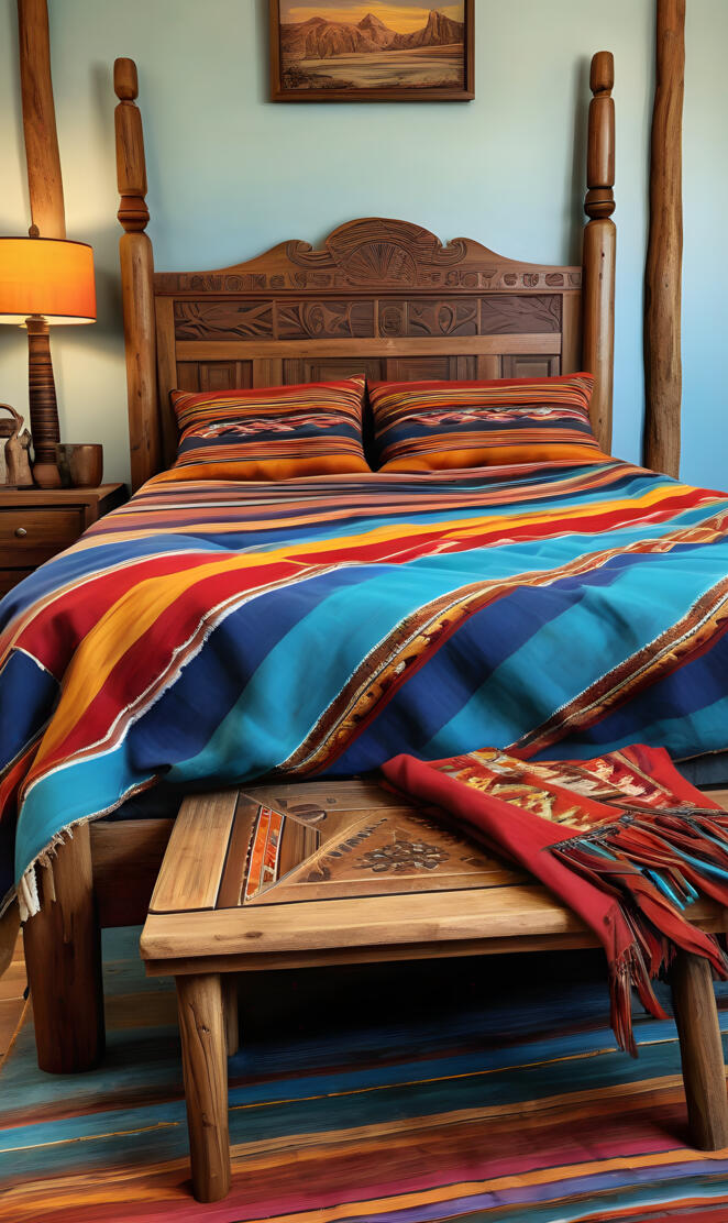 Southwest style bedroom