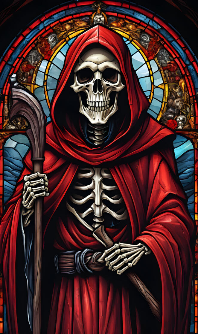 Horror Reaper Mosaic