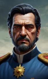 Rogério Samora in a blue robe