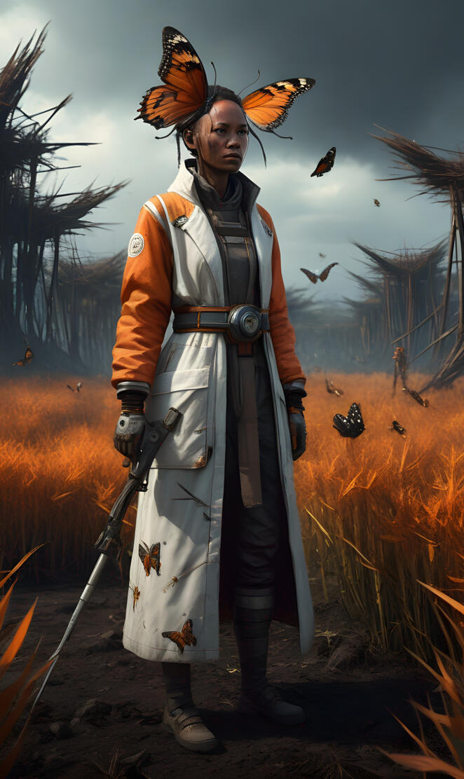 Mutated Warrior on Planet Warding