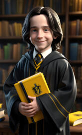 Young Hufflepuff Severus Snape