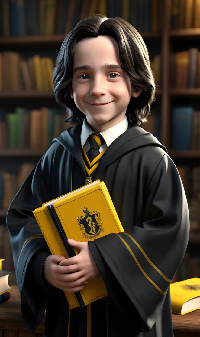 Young Hufflepuff Severus Snape
