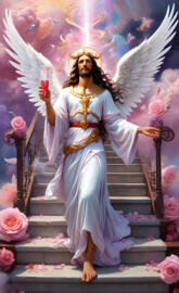 a person in a robe holding a glass of wine