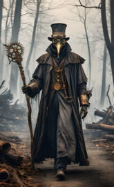 Steam Punk Plague Doctor