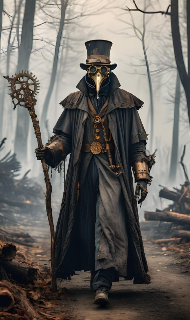 Steam Punk Plague Doctor