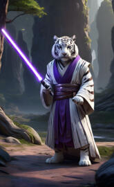 white tiger Jedi