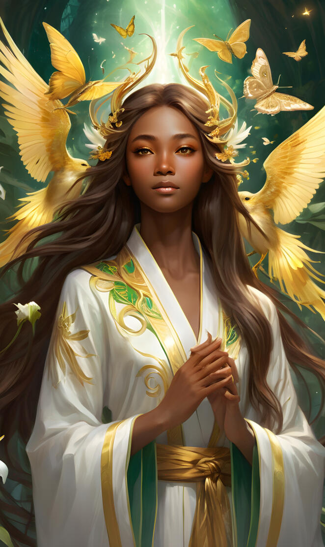 Golden Yellow Cultivation Immortal