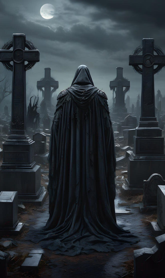 one day he comes for us all