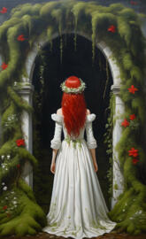 the little girl goes to nowhere