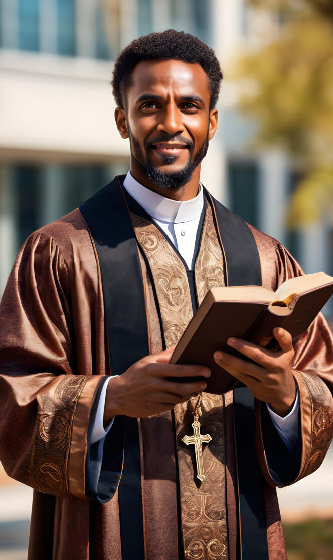 Ready to minister the word of God