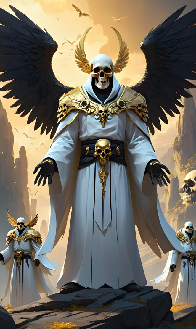 Archangel Azreal the reaper of souls