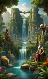 Annunaki God's in Garden of Eden