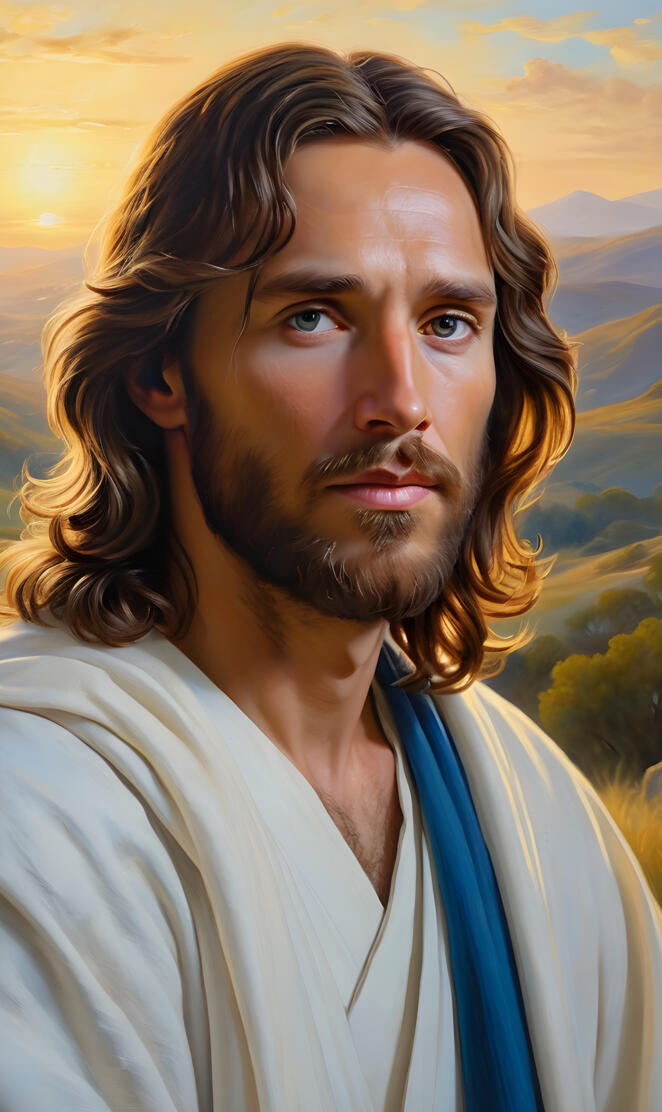 na person with long hair