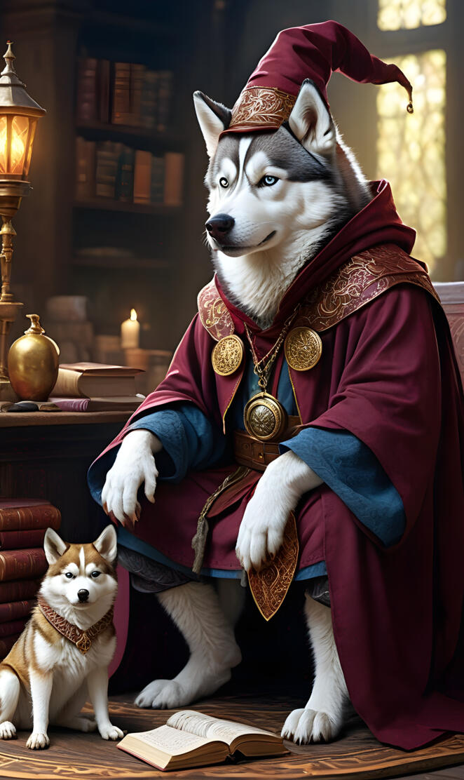 husky mage