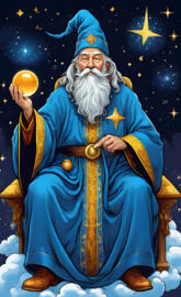 Tarotkarte the hermit