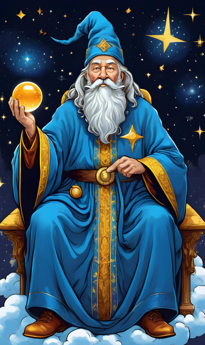 Tarotkarte the hermit