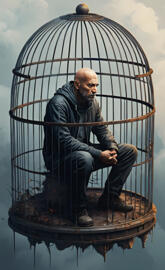 Mind cage overthinker