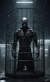 the beast caged within