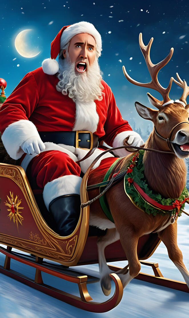 Ole St Nicholas Santa Cage