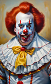 Morbidly obese Nicolas Cage as Ronald McDonald