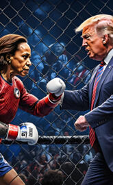 Donald Trump Kamala Harris Vote