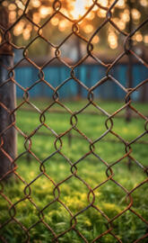 chain link fence