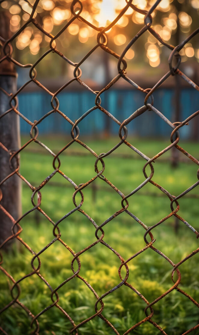 chain link fence