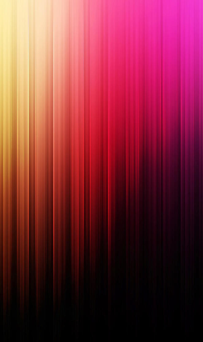 Color Spectrum Wall
