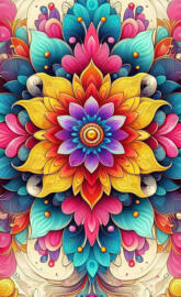 AI Flowers wallpaper