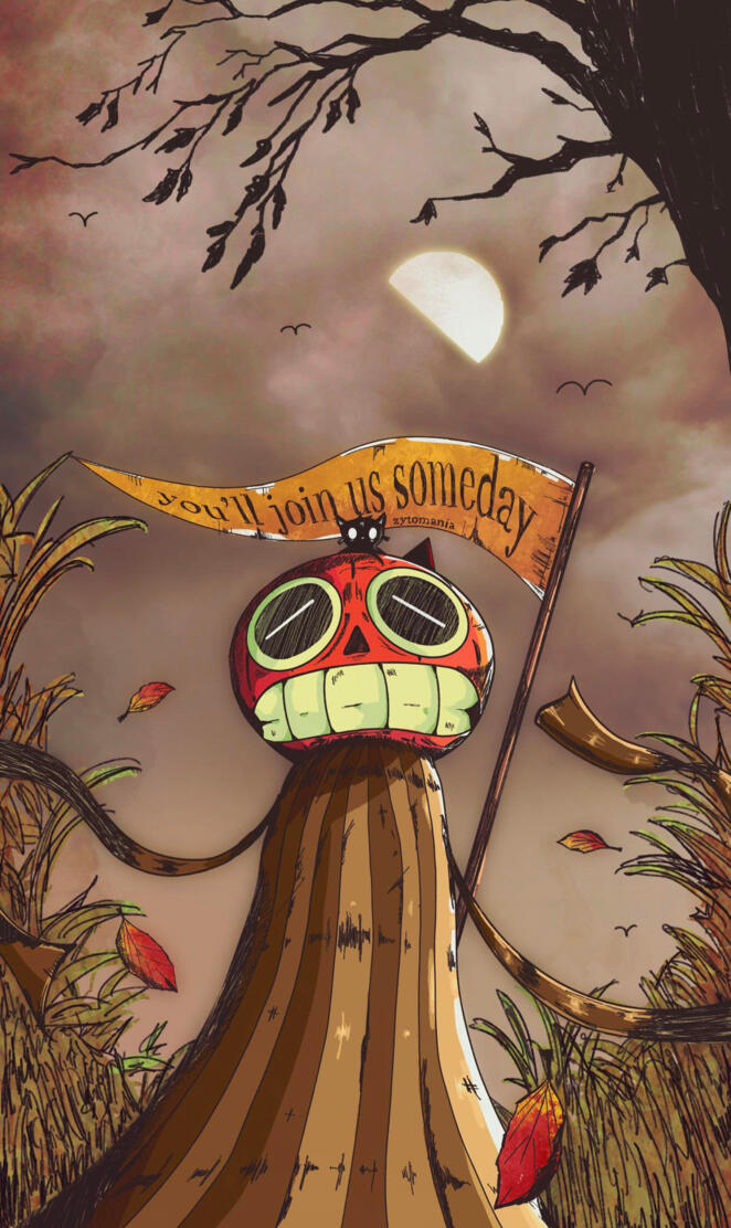 Over the garden wall