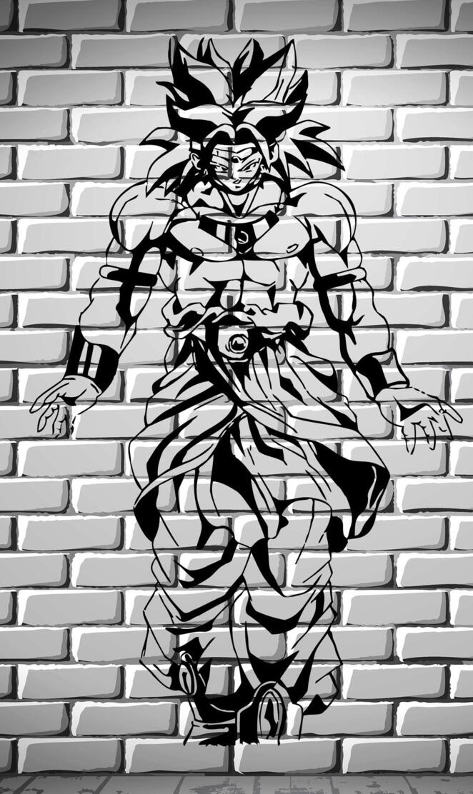 Broly Wall