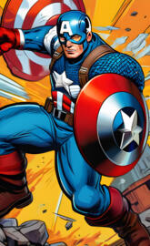 cap comic