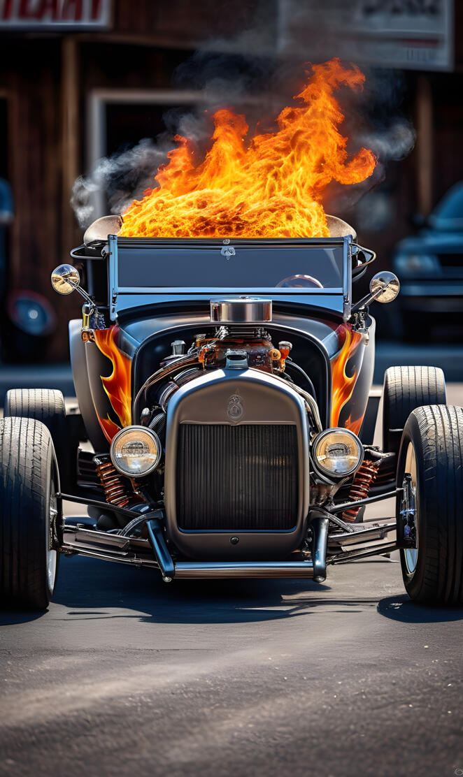 burning like a flame