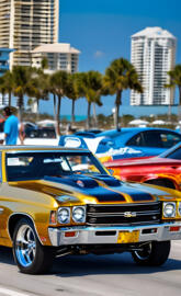 cars parked in a lot