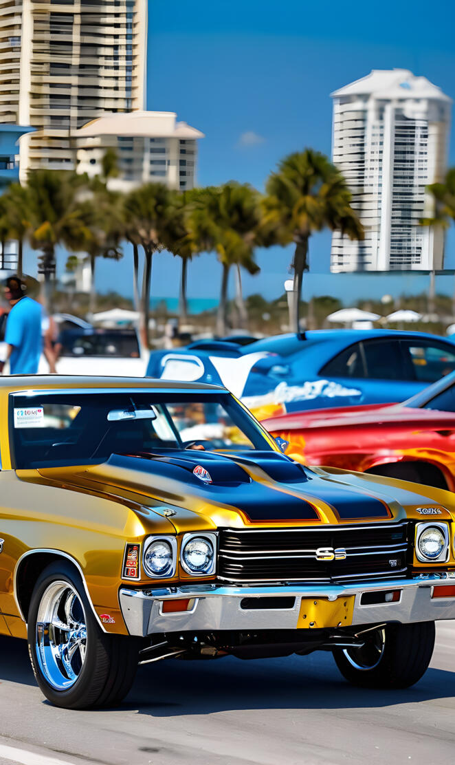 cars parked in a lot