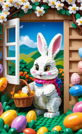Lego Easter rabbit